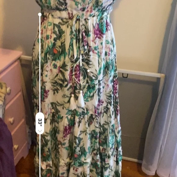 Bohemian xs floral dress - Picture 6 of 8